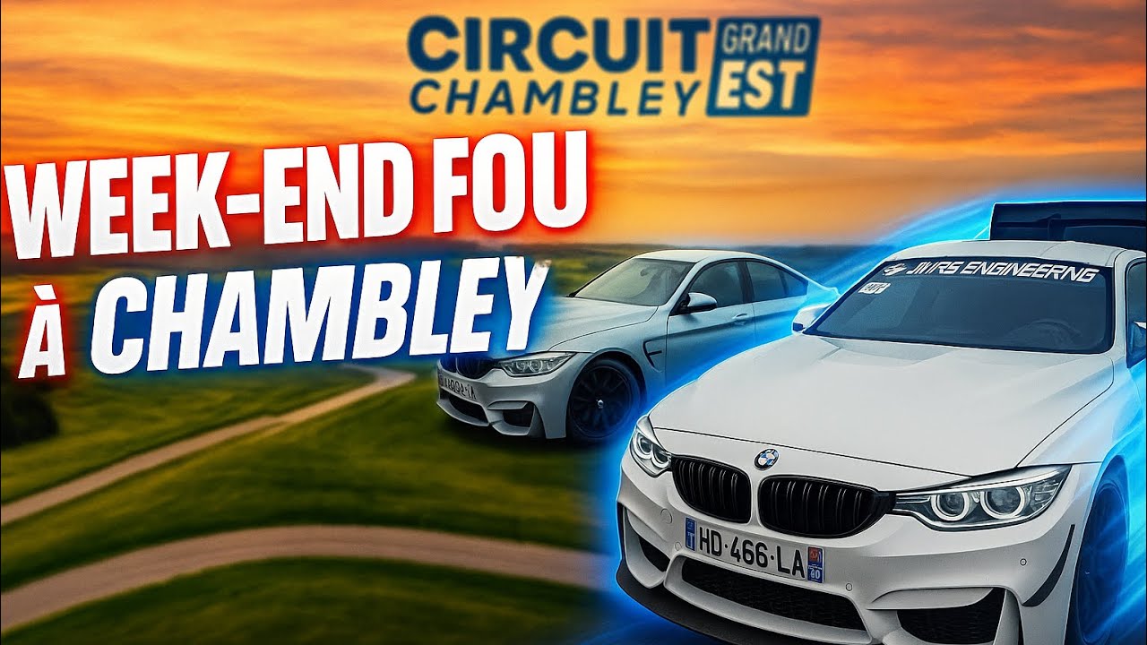 WEEK-END AU CIRCUIT DE CHAMBLEY ( track events, Team Cerise… )