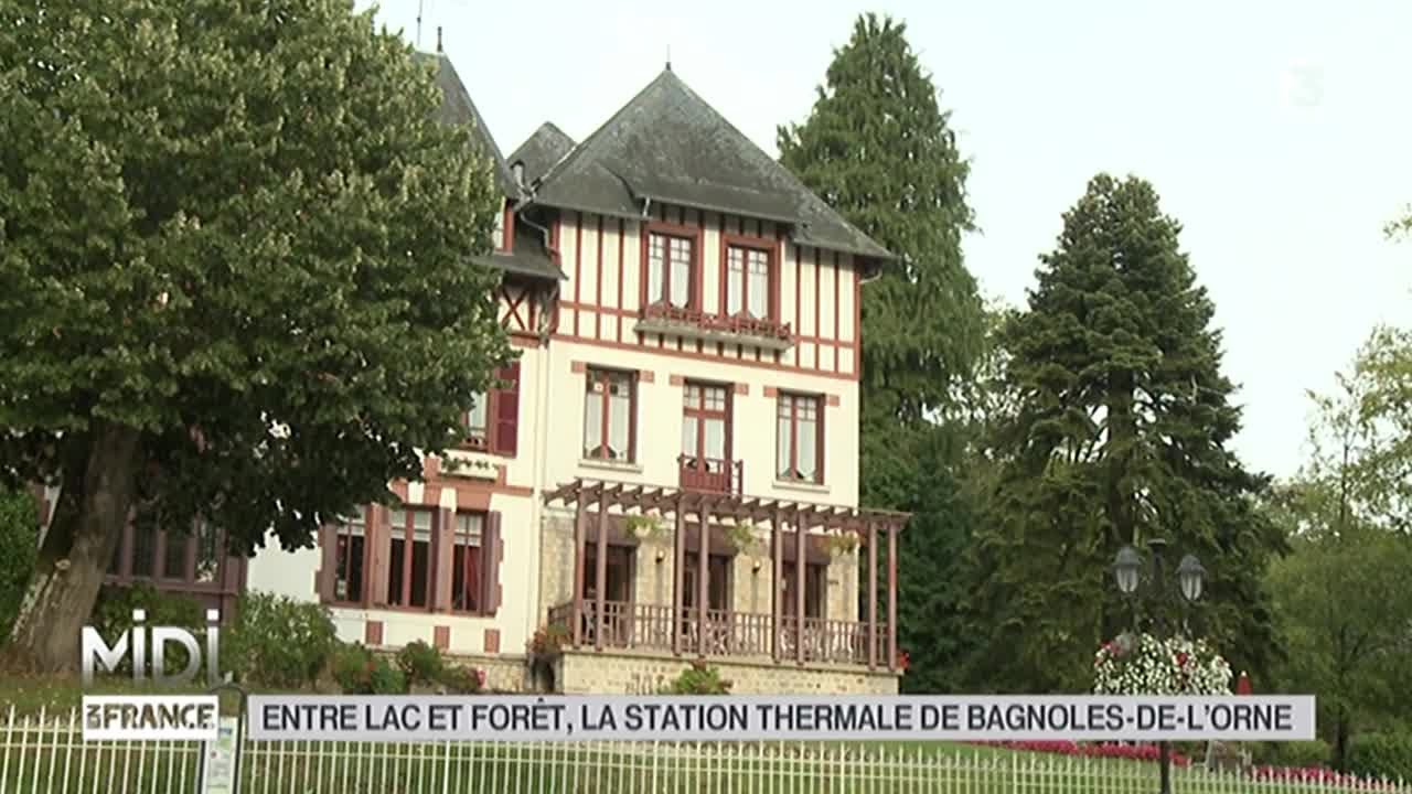 SUIVEZ LE GUIDE : Entre lac et forêt, la station thermale de Bagnoles-de-l'Orne
