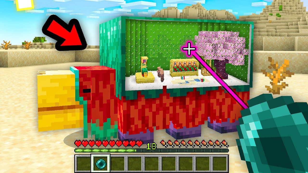 Minecraft mais, je Peux Rentrer dans TOUS les MOBS de Minecraft.. !