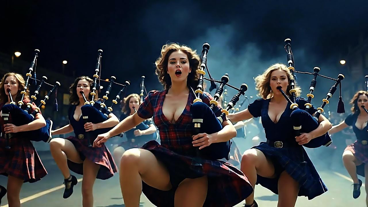 This Is What Paris Sounds Like When Bagpipes Take Over - Epic March & Wild Dance
