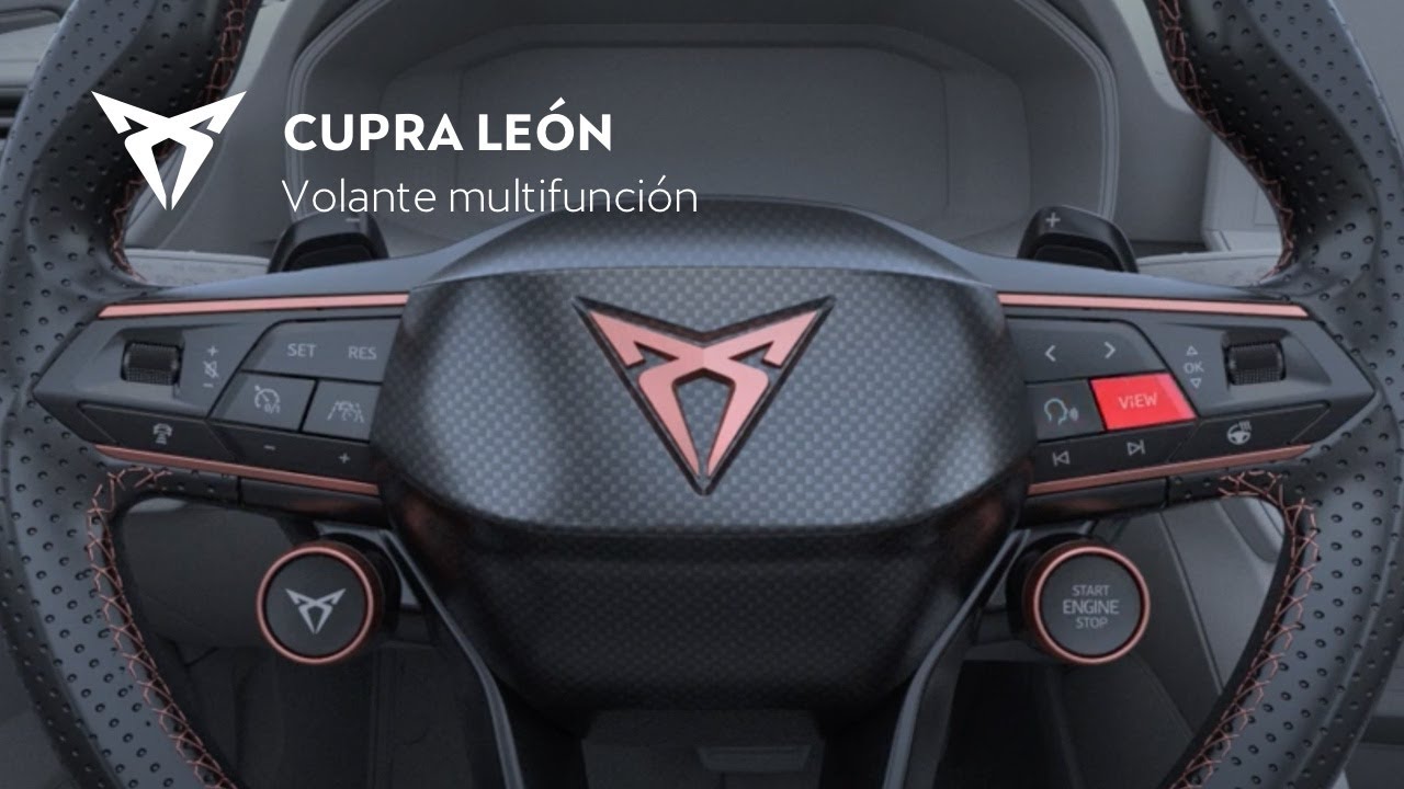 CUPRA Le&oacute;n | Volante multifunci&oacute;n | CUPRA