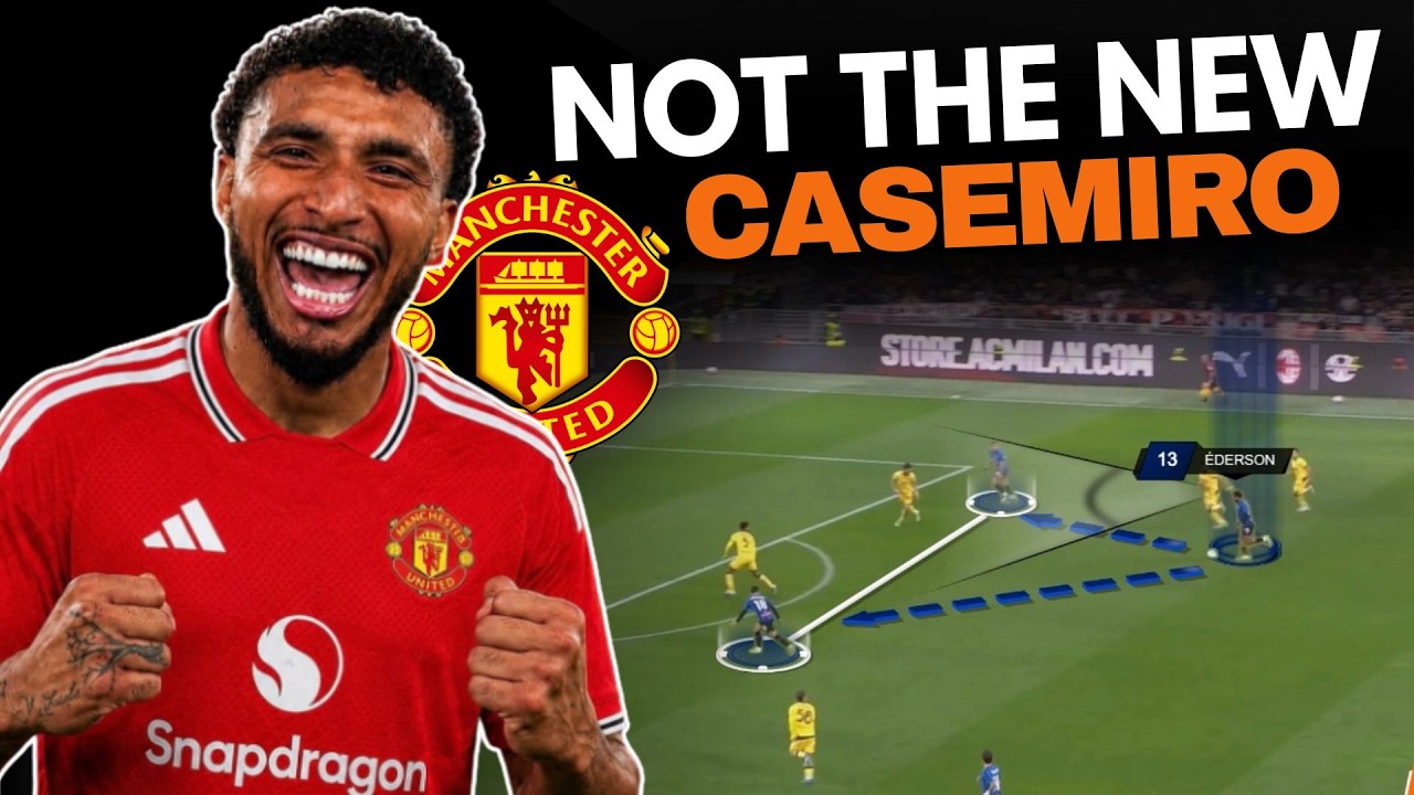 Manchester United's New Midfield Engine | Ederson Tactical Analysis