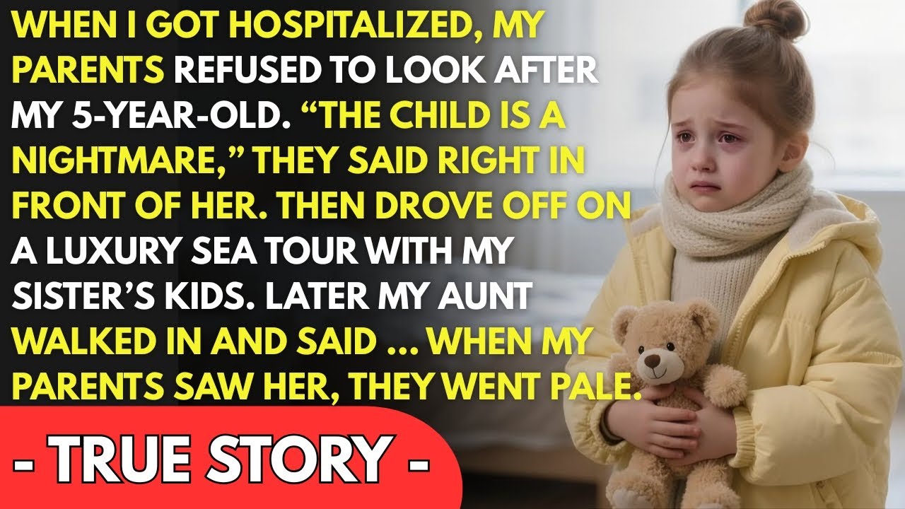 My parents refused to look after my 5-year-old because “She’s a nightmare”
