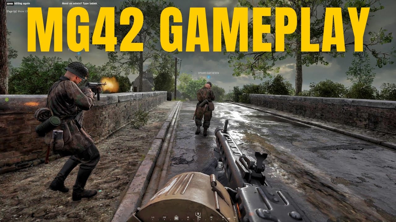 The Best to Counter Allied Attack Is... MG42