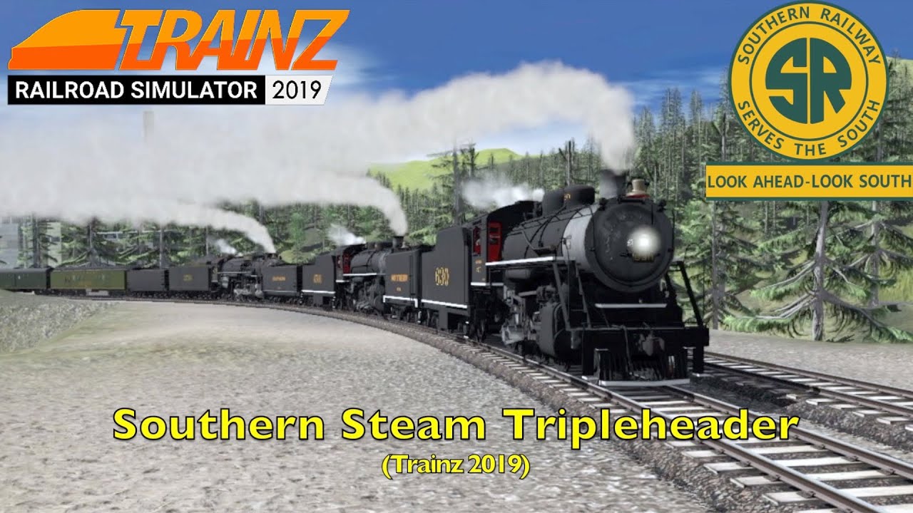 Southern Steam Tripleheader (Trainz 2019)