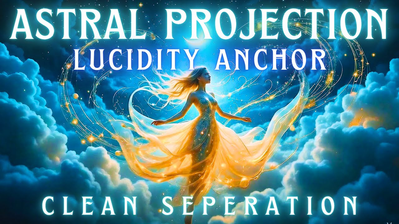 🌌 Astral Projection Guided Meditation ✨  Lucidity Anchor 🔒 Clean Separation