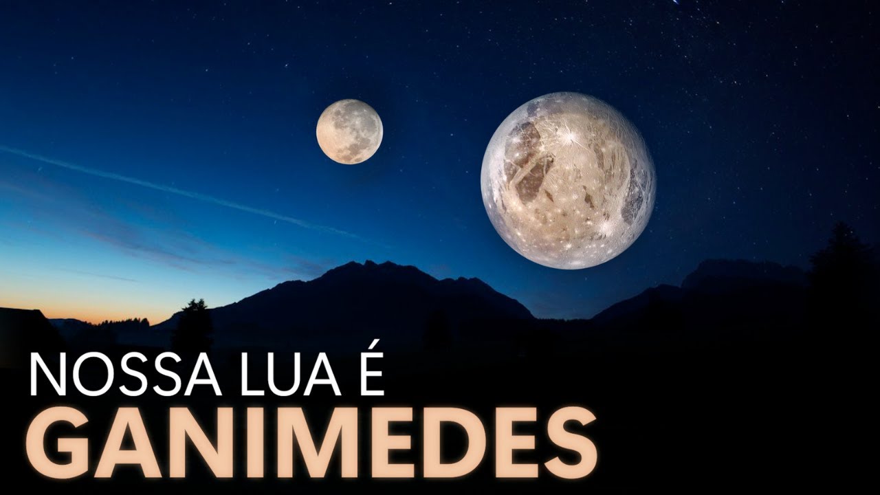 E se GANÍMEDES Fosse a LUA da Terra?