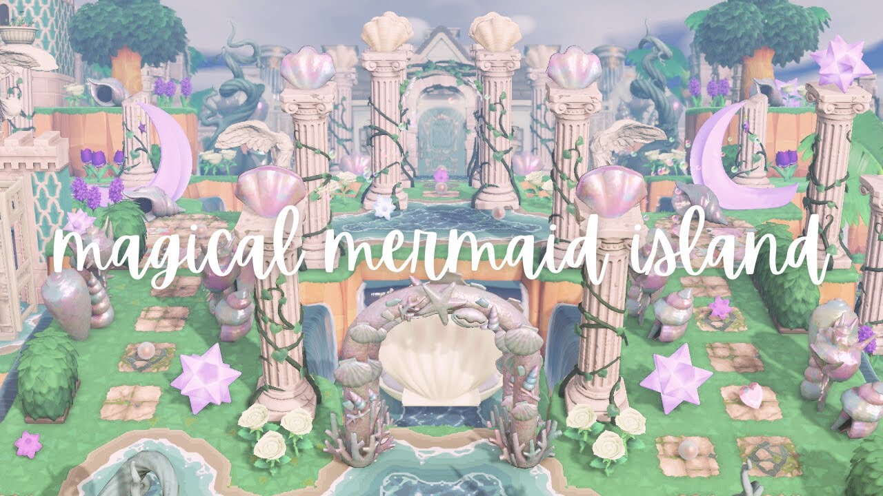 Невероятный тур на остров русалок ⋆｡𖦹 ˚ 🐚 ˚｡⋆ Animal Crossing Новые горизонты Тур на остров мечты