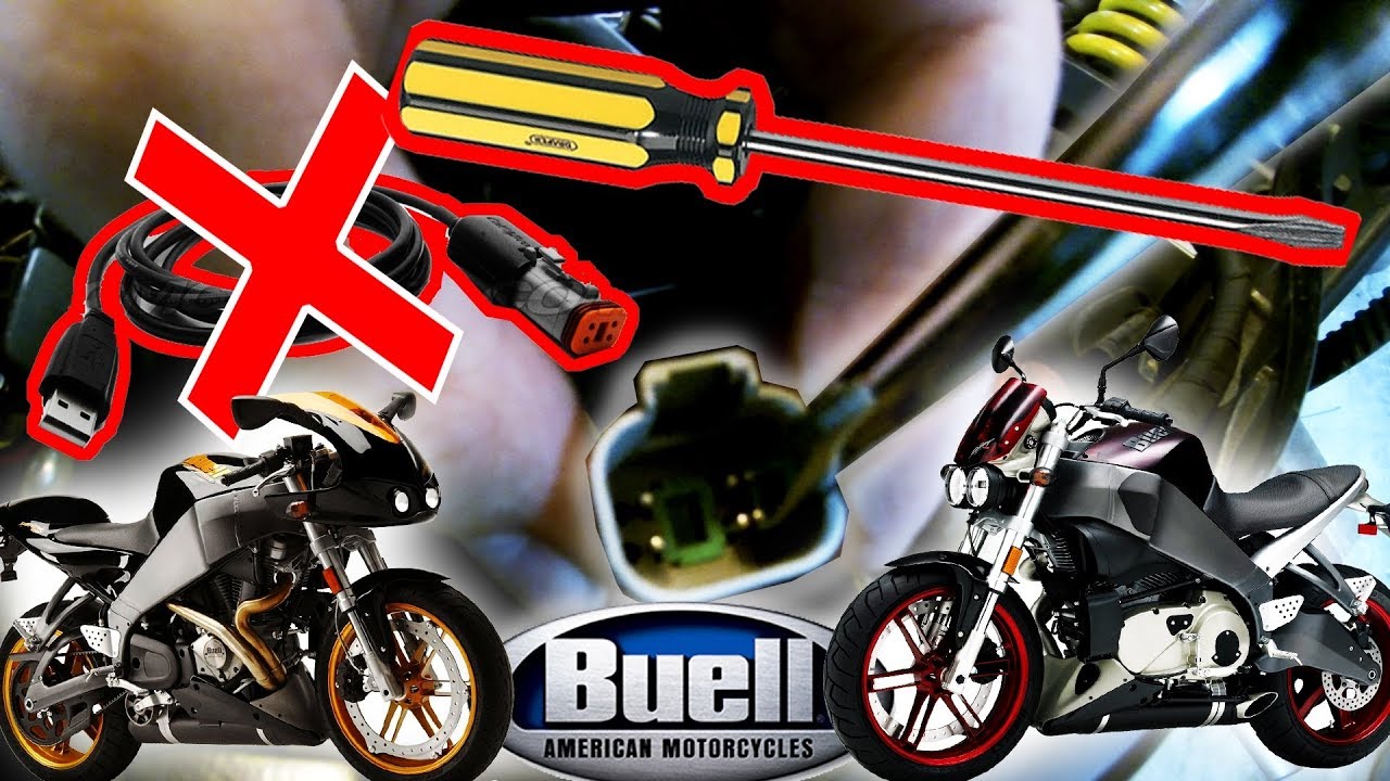 How to get DTC Error Codes without a cable connection on Buell XB