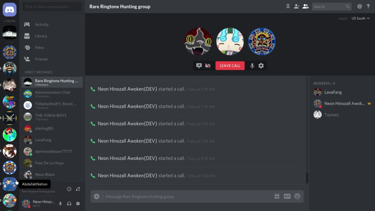 Rare Discord ringtone hunting With lavafang