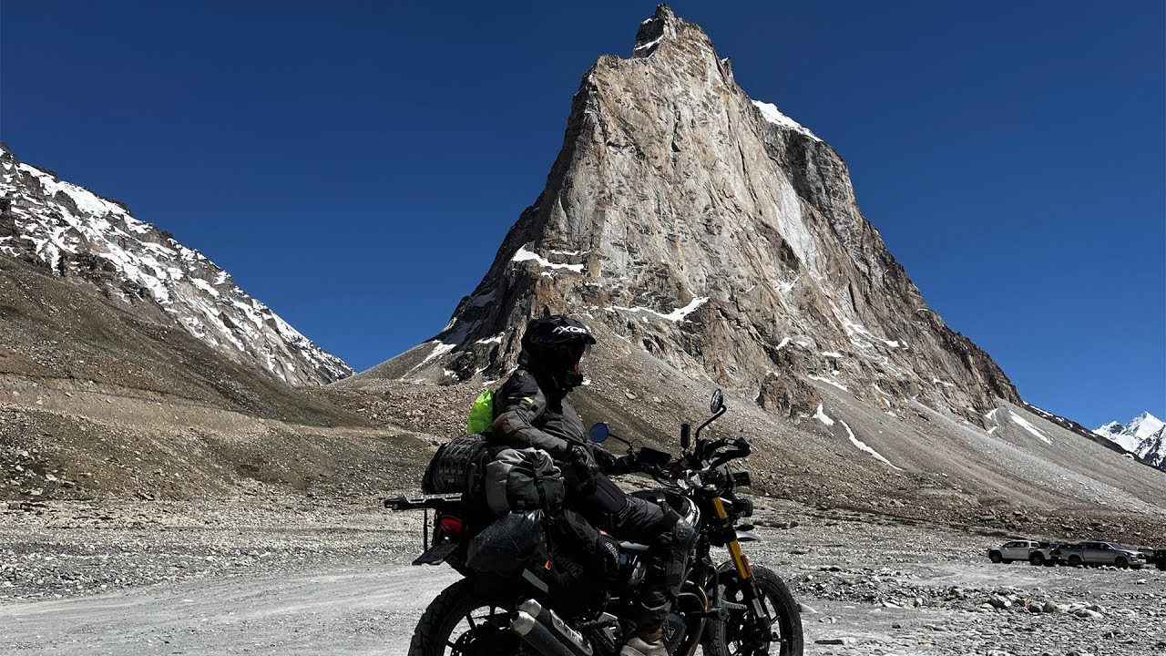 Riding from Jispa to Purne via Gumbok Rangan