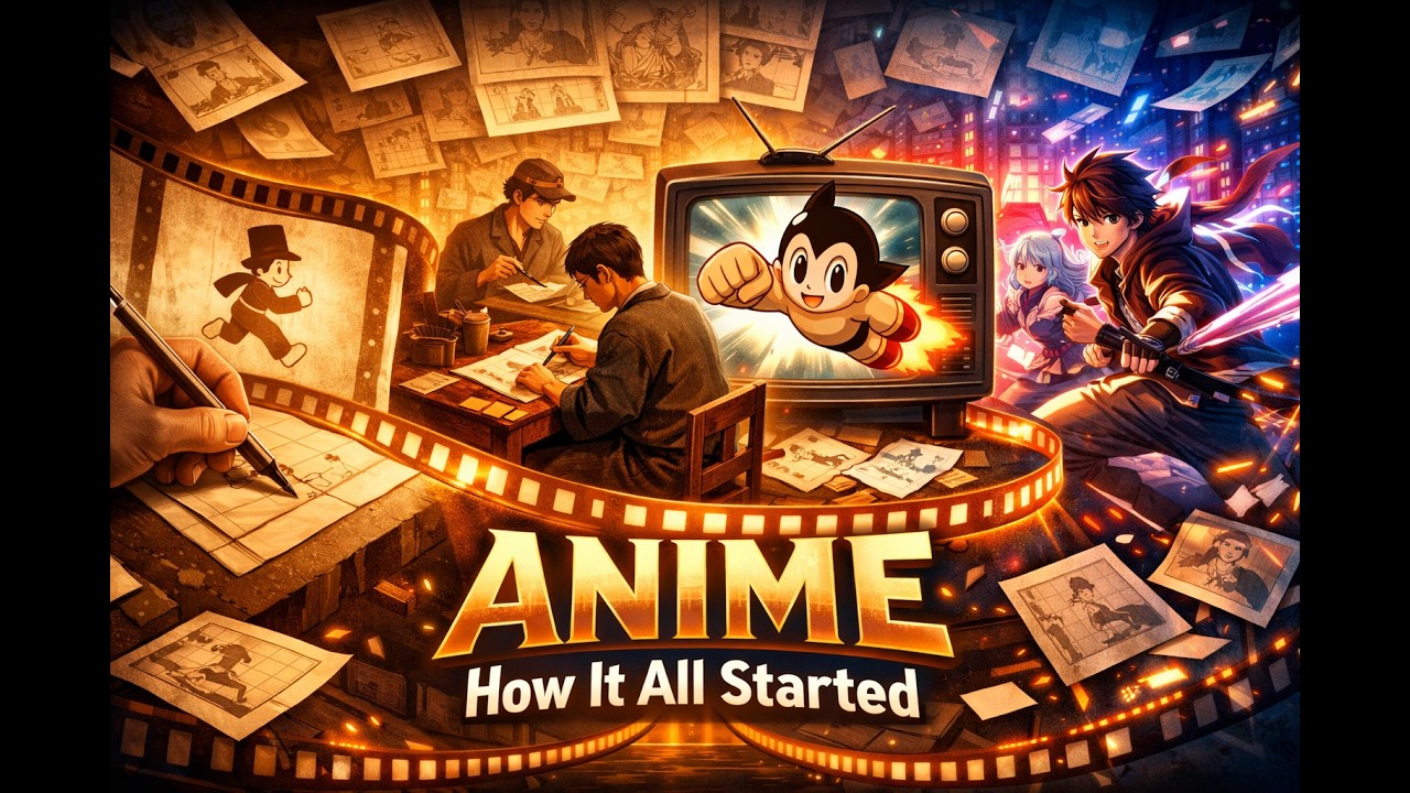 The History of Anime: From 1907 to a Global Phenomenon