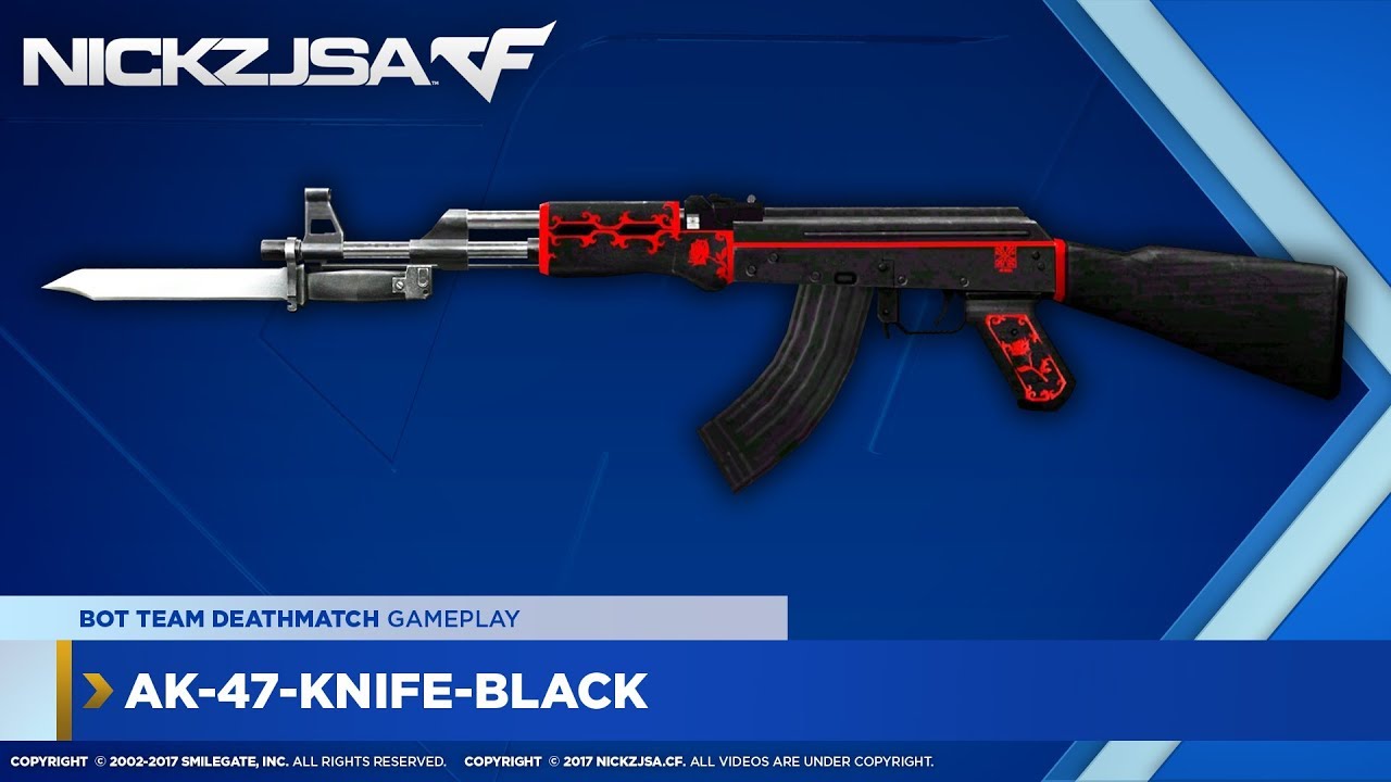 AK-47-Knife-Black | CROSSFIRE Japan 2.0