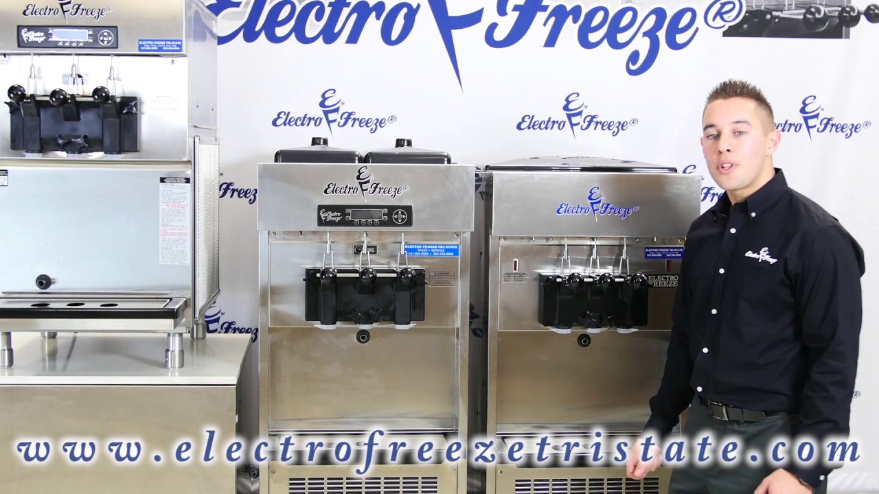 Electro Freeze Gravity Fed Soft Serve Machines - Genesis Series SL 500, SLX 500, SLX 400C