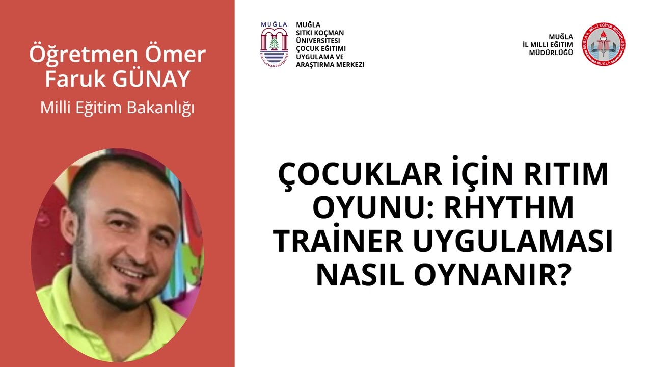 Çocuklar İçin Ritim Oyunu Rhythm Trainer Uygulama