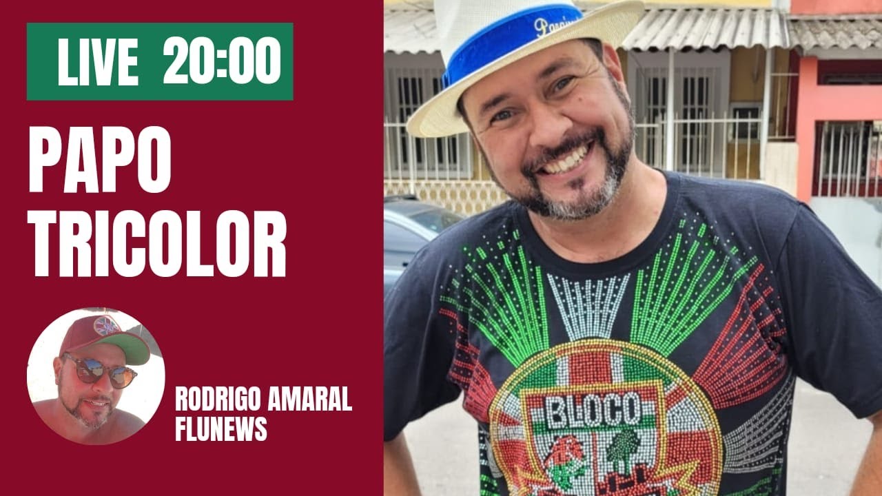 PAPO TRICOLOR COM RODRIGO AMARAL DA FLUNEWS E BLOCO MINHA RAIZ