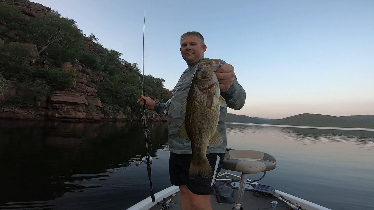 Mokolo dam with Rapala lures and plastics