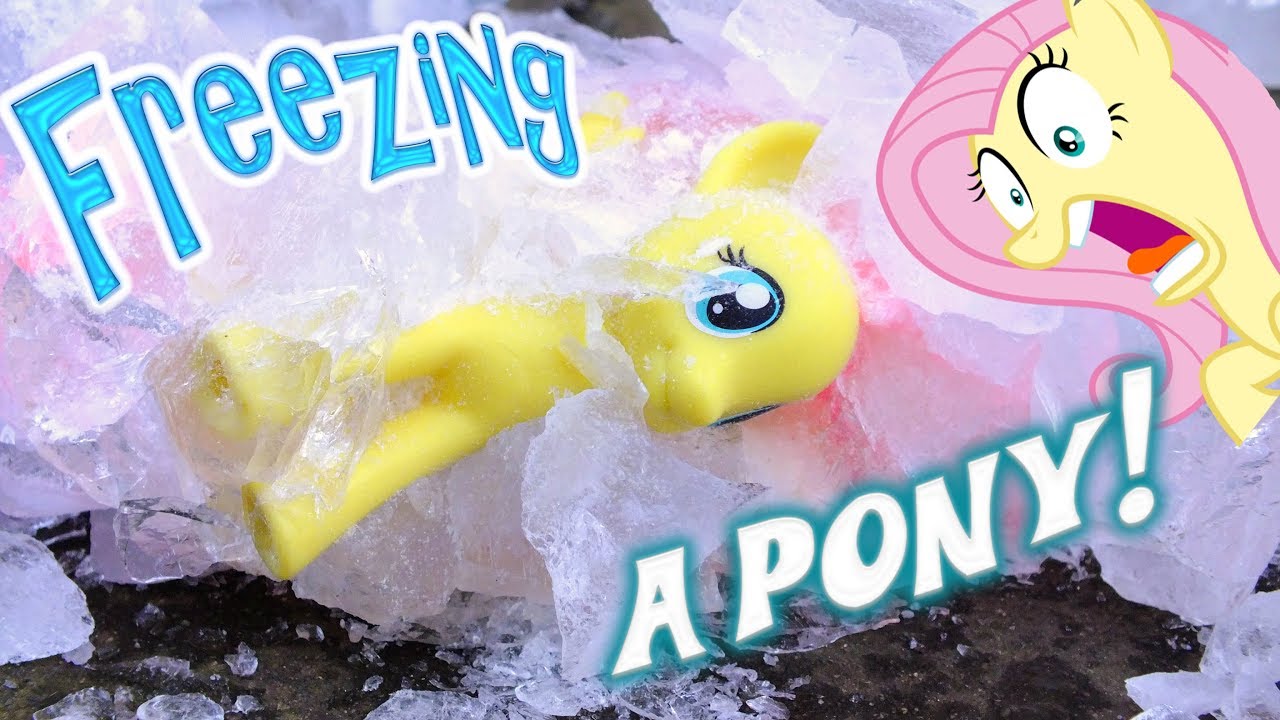 FREEZING A PONY! Crazy My Little Pony Toy Challenge | MLP Fever