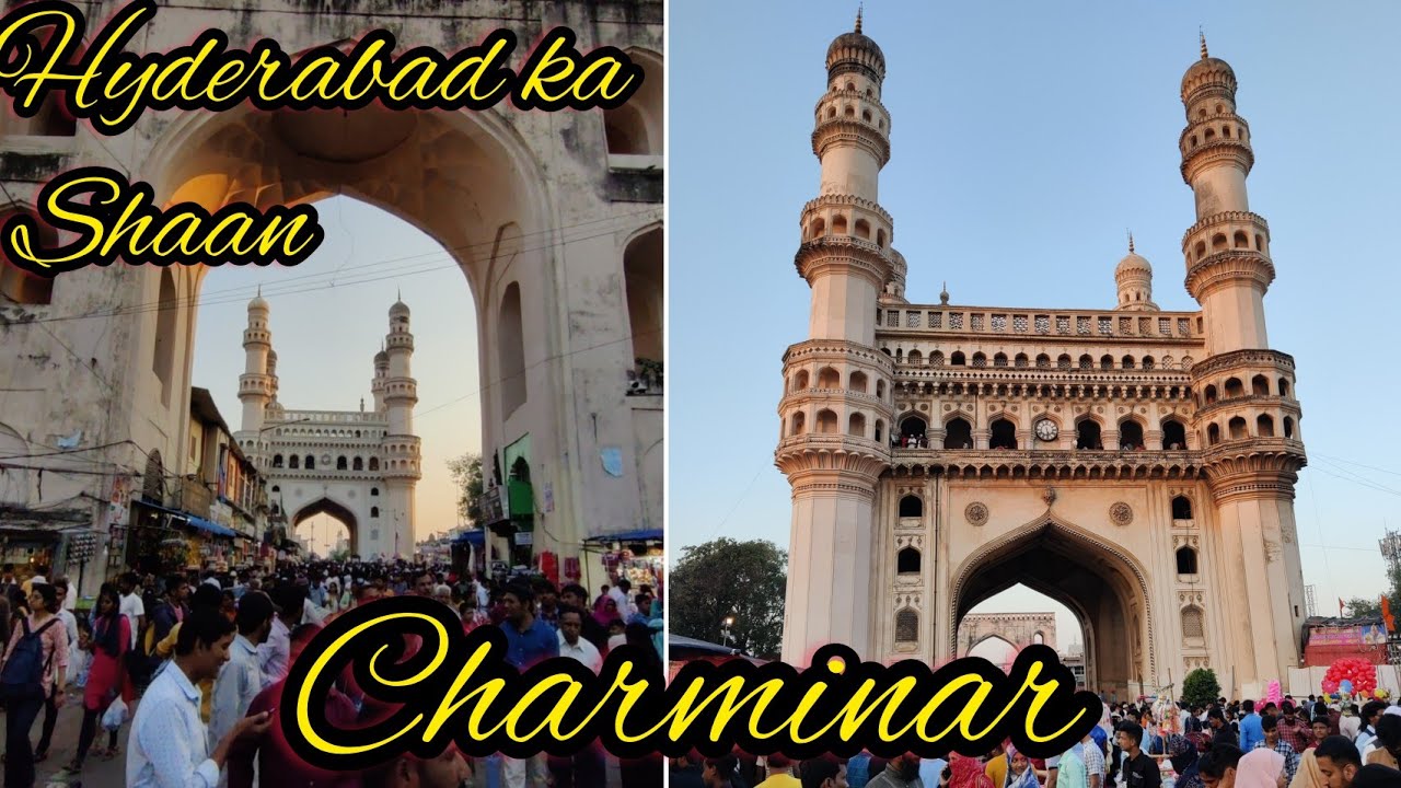 [4K] 🇮🇳 Hyderabad ka Shaan - Charminar - Weekend Rush in Hyderabad ka famous Old City
