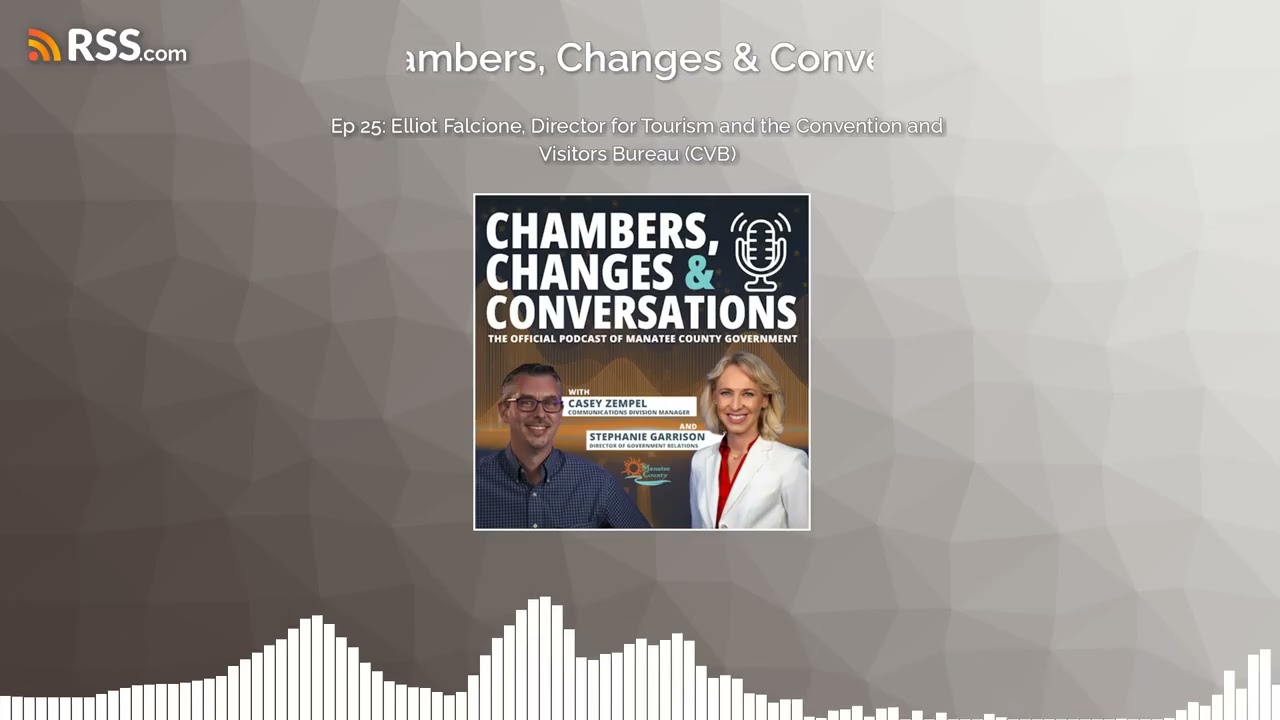 Ep 25: Elliot Falcione, Director for Tourism and the Convention and Visitors Bureau (CVB)