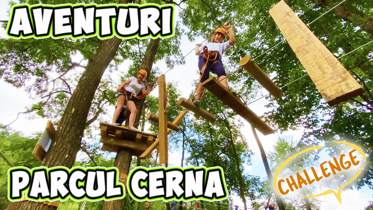 😜 Parcul de Aventuri Cerna din Vaideeni‼