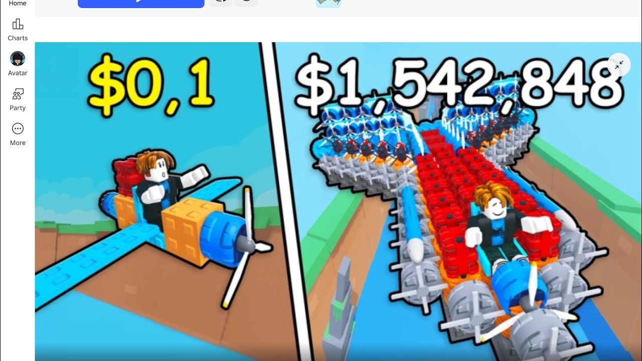 Building the biggest plane in Roblox Build a Plane”shoutout to Larry The Strongest for the vid idea”