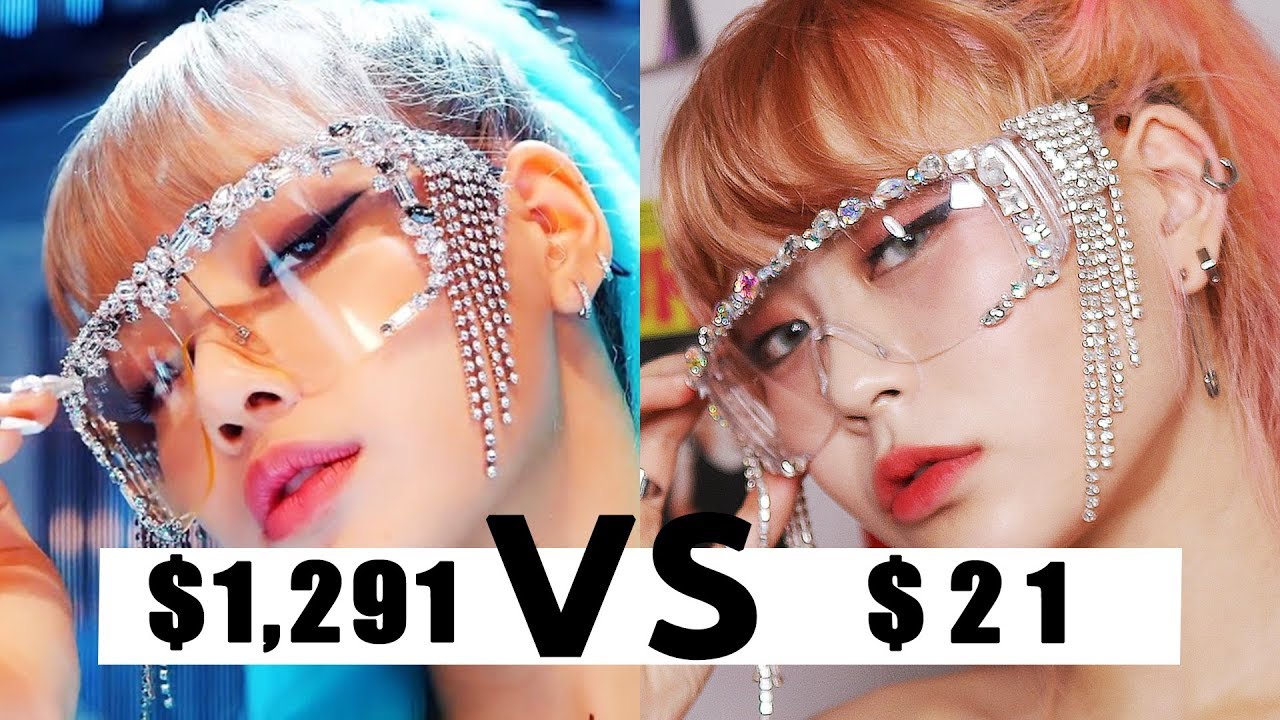블랙핑크 리사 kill this love 선글라스만들기DIY BLACKPINK INSPIRED GLASSES