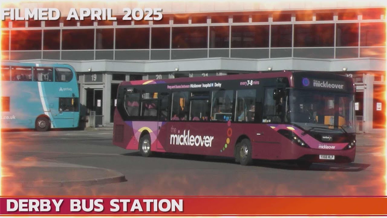 5443 DERBY BUSES APRIL 2025 BY DAVE SPENCER
