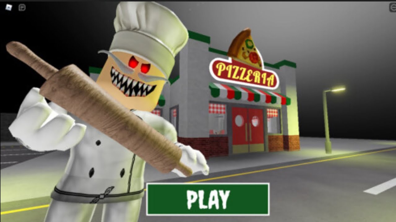 papa pizza escape in roblox#roblox 