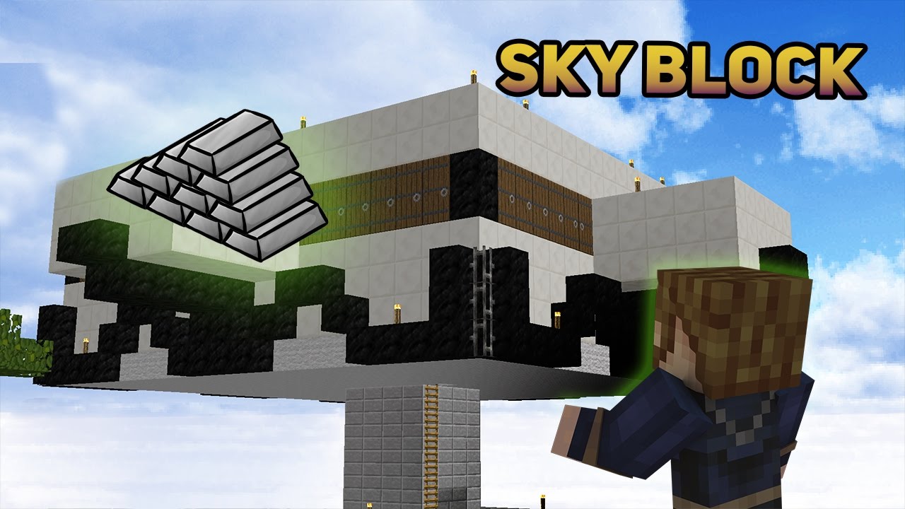 Рецепт бесконечного железа 💎 | SkyBlock 10