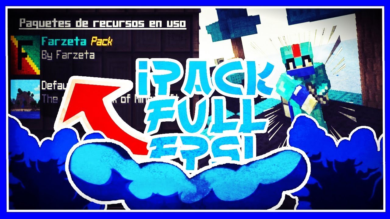 🌟 &iexcl;PROBANDO EL TEXTURE PACK DE THEIMLIMITZ! 🌟 | 💙😱 &iexcl;0% LAG Y SUBE FPS EN MINECRAFT! 😆💙