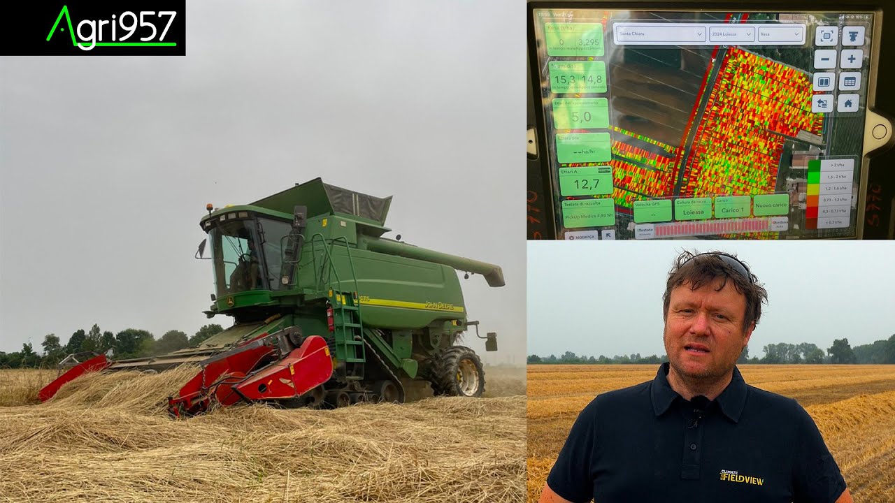 FIELDVIEW TESTIMONIAL EP. 6: LE TECNOLOGIE FIELDVIEW PRESSO UN CONTOTERZISTA | RACCOLTA CEREALI