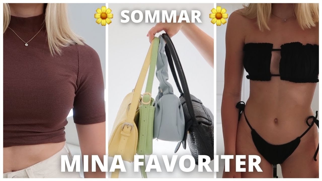 MINA FAVORITER SOMMAR 🌸 kjolar, toppar, bikinis, väskor
