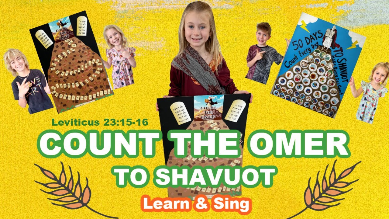 Count the Omer to Shavuot | Learn & Sing | Leviticus 23:15-16