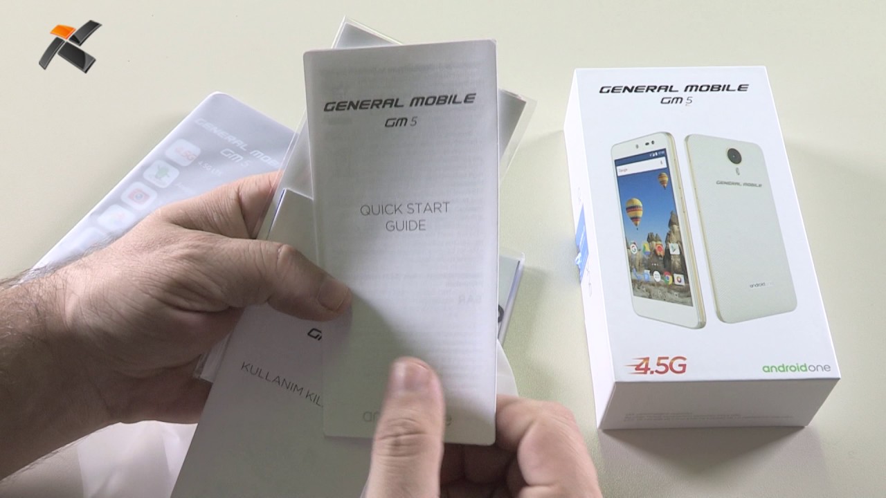 General Mobile GM5 kutu a&ccedil;ılış (Unboxing) videosu