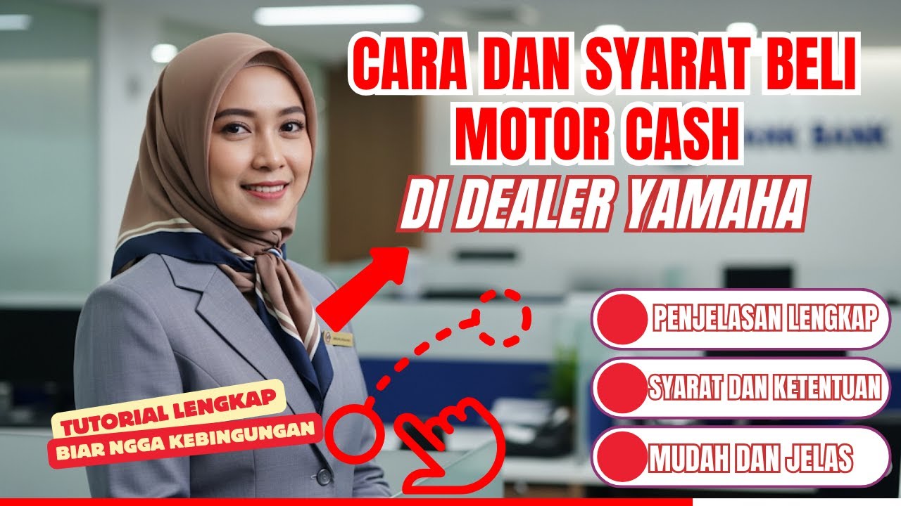 Cara dan Syarat Beli Motor Cash di Dealer Yamaha