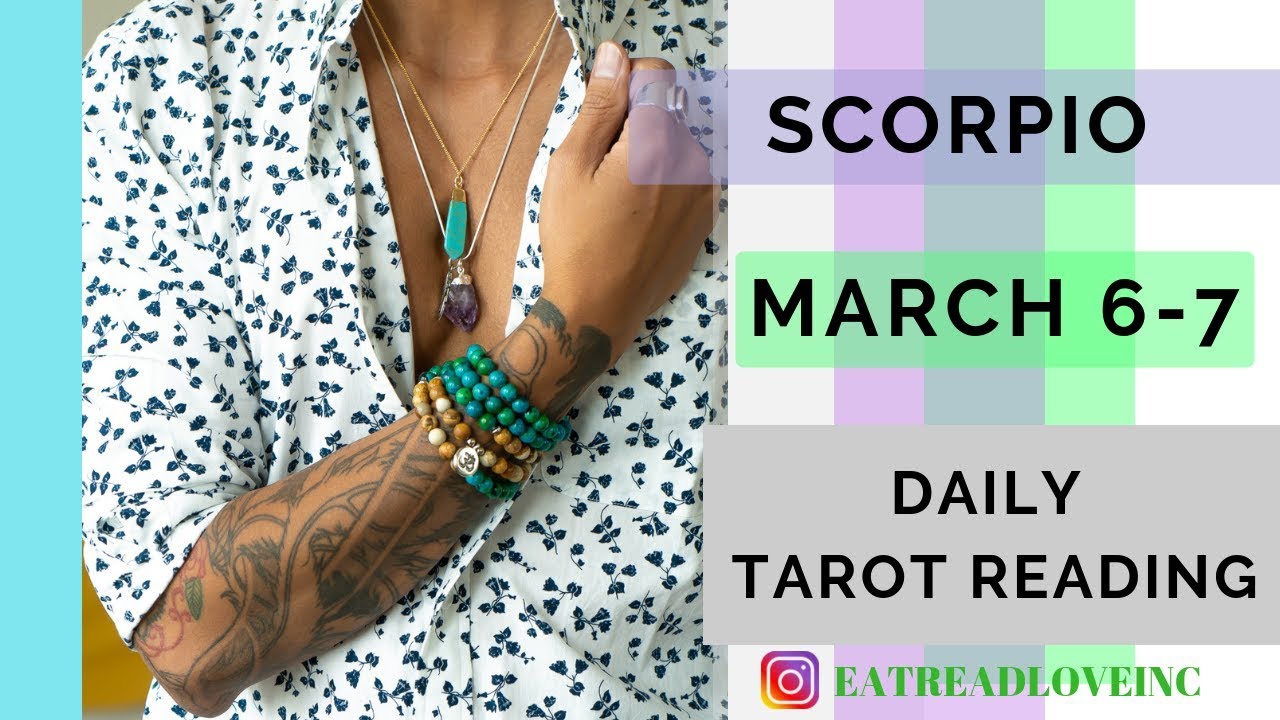SCORPIO SOULMATE “ARE YOU READY FOR THE TRUTH? DEEPLY HIDDEN” MARCH 6-7 DAILY TAROT READING