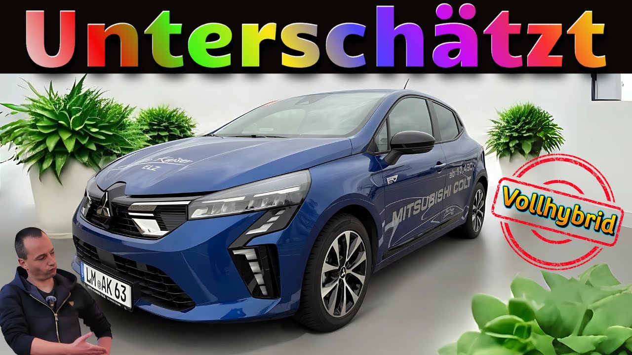Der Vollhybrid-Geheimtipp: Mitsubishi Colt Plus 2025 Test (Review) | Besser als der Renault Clio?