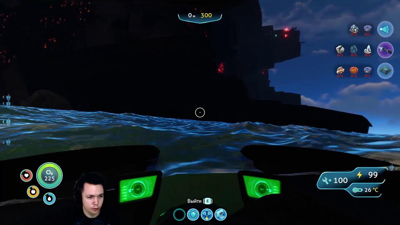Subnautica RU Хардкор. Прохождение с 1 жизнью. Часть 4
