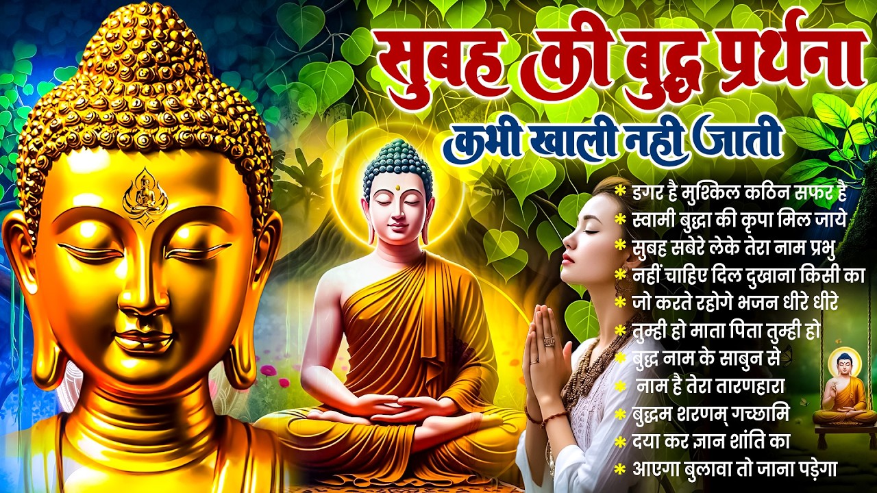☸️नये रास्ते बनेंगें किस्मत के बस सुबह उठते ही रोज़ सुनें भगवान बुद्ध के ये भजन~ Best #buddha Bhajan