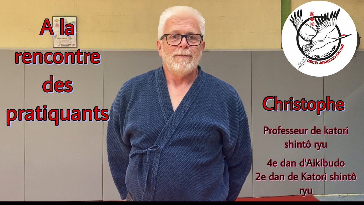 Christophe professeur de katori shintô ryu