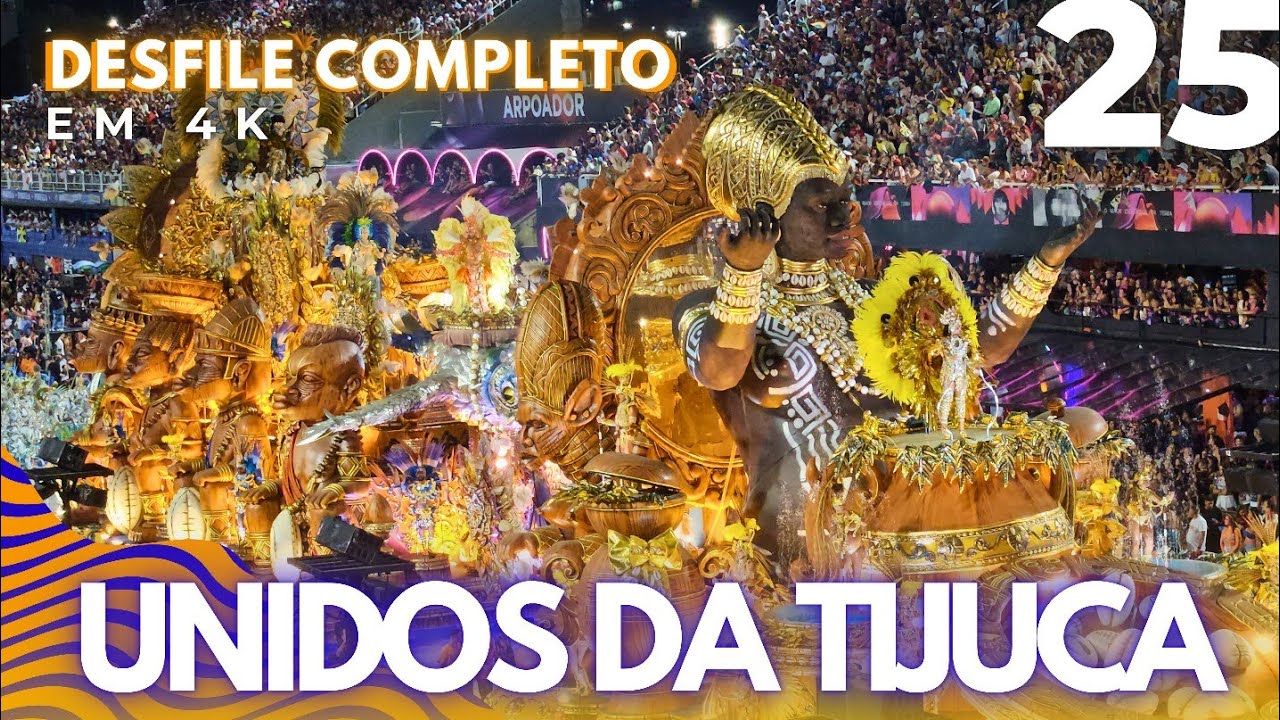 DESFILE TIJUCA COMPLETO EM 4K EXCLUSIVO