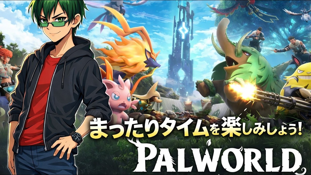 【PALWORLD】まったり楽しみましょう！#8(パルワールド)