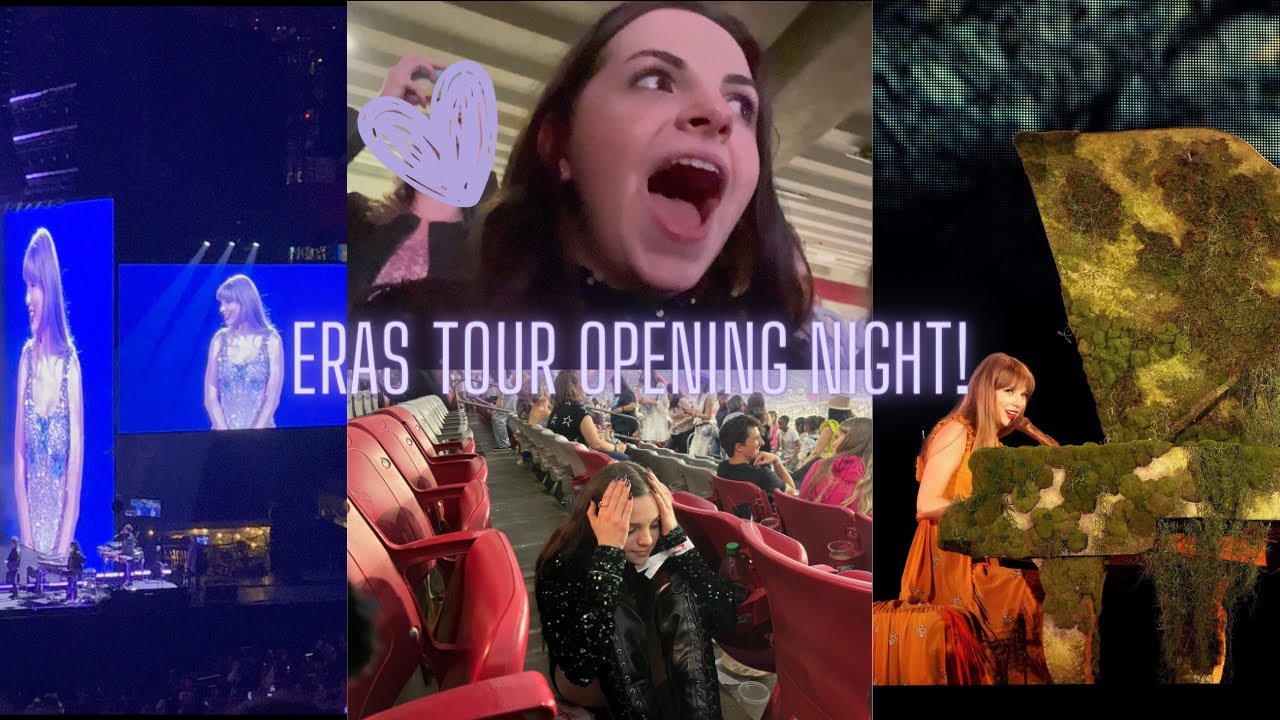 OPENING NIGHT OF TAYLOR SWIFT’S THE ERAS TOUR VLOG!!!