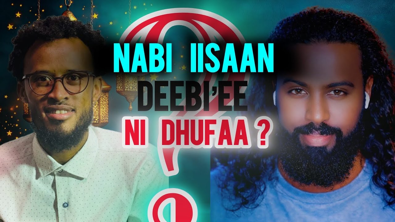 “Ergamaan boodaa (SAW) Nabi Muhammadi. Nabi Iisaan sababa deebi’uuf hin qabu” ~ @HamzaSheikhJabir 🙄