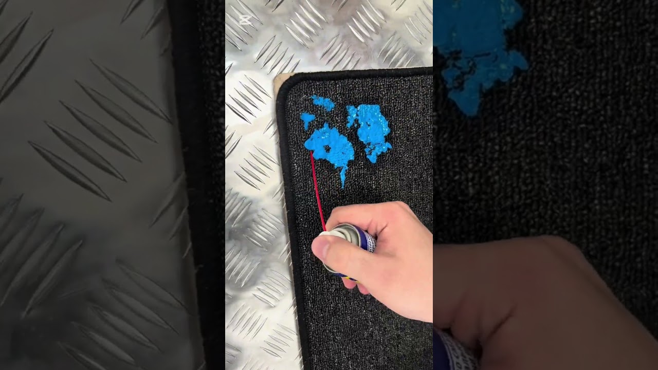 Удаление различных пятен с помощью WD 40
