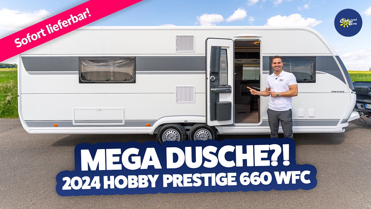 MEGA!😍 2024 Hobby Prestige 660 WFC | Caravan | Test & Kaufberatung - Camperland Bong