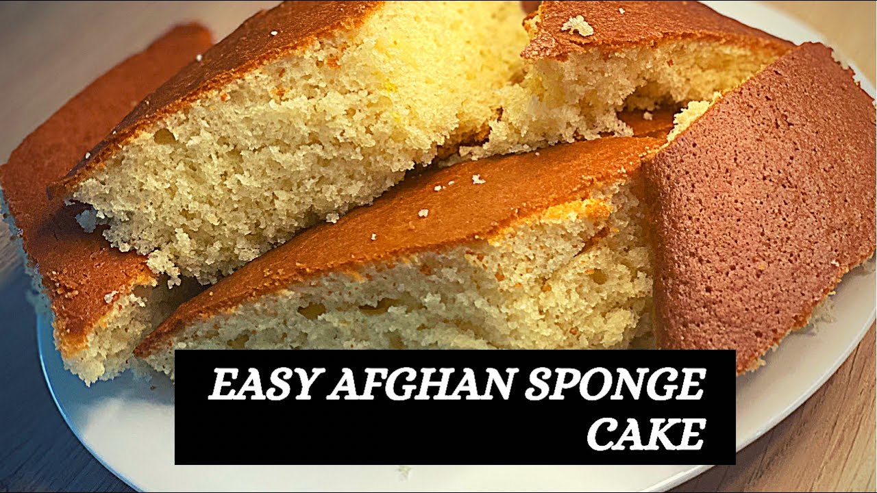 CAKE RECIPE /EASY AFGHANI CAKE SPONGE CAKE RECIPE/کیک افغانی 🍰