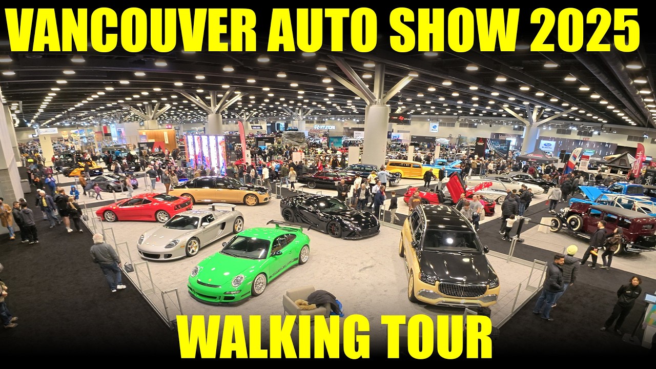 Vancouver Auto Show 2025 - Elevate - Full Walkthrough - Walking tour - 4k