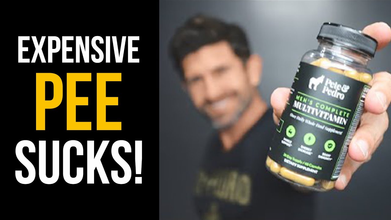 Expensive PEE Sucks! Whole Food Daily Vitamins Are The Way To Go!